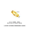 Pulsera y anillo de KT cat con sello completo brillante chapado en oro K, estilo juvenil, oro de imitación con sensación de alta gama, pulsera de círculo liso en oro arenado
