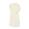 Ropa Europea y Americana Transfronteriza para Mujer, Vestido de Malla Decorativa en Capas de Moda Casual Más Vendido en Aliexpress