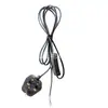 Interruptor estándar británico 303, enchufe estándar británico BS, cable de alimentación con enchufe estándar británico, cable de alimentación de iluminación, cable de alimentación con interruptor 303