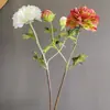Flores Artificiales: Flor de Pollo, Loto, Peonía y Otras Flores Decorativas para Decoración del Hogar, Salas de Muestras, Hoteles y Diseño de Bodas
