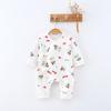 Roupa de Bebê Recém-nascido Macacão Algodão Puro Classe A Roupa Borboleta Recém-nascido 0-6 Meses Bebê Meninos e Meninas Roupa Íntima Hattie