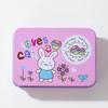 Caja de Lata Península Linda de Dibujos Animados Caja de Almacenamiento de Hojalata para Postales Caja de Almacenamiento para Joyas y Horquillas al por Mayor