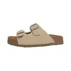 Zapatos Birkenstock de Suela Gruesa para Mujer, Medias Zapatillas de Punta Cerrada para Uso en Exteriores, Nuevos Zapatos Casuales de Verano 2026