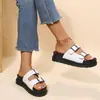Nuevas Sandalias Birkenstock de Suela Gruesa para Mujer 2026, Moda de Verano para Exteriores, Zapatillas a Medio Camino Birkenstock Versátiles y de Estilo Relajado