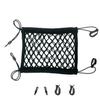 Bolsillo de red de almacenamiento de doble capa para asiento de coche universal de gran venta, bolsa de almacenamiento para coche de 25 x 27 pulgadas, bolsillo de red de almacenamiento para coche