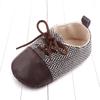 Primavera e outono 0-12 meses bebê casual sapatos de criança frente ata- up estilo britânico sapatos de bebê 2669