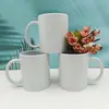 Taza de cerámica para transferencia de calor 11 oz taza con recubrimiento 15 oz grado AAA exportación sublimación taza de sublimación
