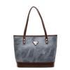 Bolso de mano informal de alta gama para mujer, moderno, estilo coreano, de gran capacidad, combinable con todo, para el hombro.