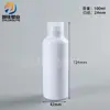 Botella de Plástico de 60ml con Tapa Flip-Top 10-120ml Botella Vacía Pe Fabricante Stock Listo Embotellado de Prueba para Loción Botella con Tapa de Mariposa