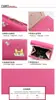 Nueva Cartera para Mujer, Cartera Corta Plegable en Tres Partes de PU Estilo Dibujo Animado Lindo, Cartera de Mano y Portamonedas