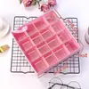 Caja de Empaque de Chocolate de Fresa Rosa para el Día de San Valentín Caja Vacía de Regalo Hecha a Mano con Copos de Nieve Estilo Europeo Transparente