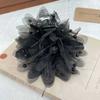Nuevo Clip de Pinza Flor de Peonía Flor de Pluma Alto Valor de Color Lujo Ligero Moda Pinza de Tiburón Clip de Pinza Pinza para el Cabello Estilo Extranjero