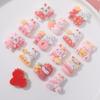 Año del Dragón nuevo suave lindo bendición Xiaolong parche DIY tocado accesorios para el cabello pasador accesorios para funda de teléfono femenina material al por mayor