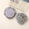 Estilo Coreano Estilo Suave Malha Seda Brilhante Rosa DIY Bolsas Feitas à Mão Roupas Adorno de Cabeça Corsage Acessórios Decorativos Atacado