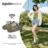 Tênis de treino alemão Augushiden para mulheres que aumentam a altura, novo modelo outono 2026 verde, sapatos casuais esportivos muito estilosos e confortáveis