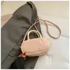 Bolso de Mano Casual de Nicho para Mujer 2025 Primavera/Verano Nuevo de Moda Tendencia Color Sólido Bolso Cuadrado Pequeño Bolso de Hombro Único Cruzado