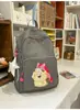 Mochila Casual Linda de Color Sólido para Chicas de Secundaria, Mochila Ligera de Viaje para Estudiantes de Preparatoria, Mochila de Gran Capacidad