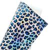 Venta Directa de Fábrica de Película de PVC Láser con Estampado de Leopardo Iridiscente Nuevo, Material Duradero y Resistente para Bolsos, Equipaje, Zapatos y Películas para Abanicos