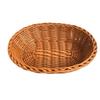 Cesta Mimbre Sintético Cesta para Snacks Cesta de Frutas Cesta de Pan Plato para Snacks Bar Ktv Cesta Tejida de Frutas y Verduras Secas Cesta para Comida