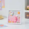 Pegamento crema para pintura de escena 3D para niños, pintura hecha a mano DIY, pintura oceánica, pintura de escena de micropaísaje, paquete de materiales de juguete educativo