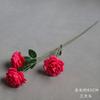 Boda Rosa Rojo Flor de Simulación Boda Flor Falsa Flor de Camino Material Fila de Flores Flor Flor de Seda Paisaje de Ventana Arte Floral de Cascada