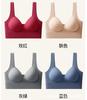 Talla Grande Copa Fija Espalda Hermosa Sin Aros Almohadilla para el Pecho Chaleco de Hombro Ancho Envoltura de Copa Única Push up Top Tubo Sujetador Deportivo