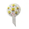 Pelota Ondulada de Celebridad de Internet de 20 pulgadas con Estampado de Mariposa y Abeja de Colores, Pelota de Decoración Festiva, Globo Juguete para Puesto de Mercado Nocturno