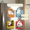 Ímãs de Geladeira Personalizados em Desenho Animado, Notas Adesivas Fofas, Ímãs Magnéticos Criativos 3D, Feitos Sob Medida Sob Demanda, Ímãs de Geladeira para Atacado