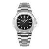 Relógio Masculino de Quartzo Marca À Prova d'Água Luminoso Pulseira de Aço Casual de Negócios Relógio de Pulso com Calendário Relógio Masculino Venda por Atacado Dropshipping Transfronteiriço