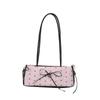 Bolso de axila de diseño nicho francés para mujer 2025 Bolso de tela con lazo Moda para ir al trabajo Elegante Bolso de hombro de alta gama