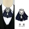 Colar de strass flor para noivo e noiva, padrinho, melhor homem, casamento, gravata de vaso, diamante brilhante, traje formal, gravata borboleta de moda