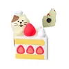Ímã de Geladeira Gato Japonês Zakka de Mercearia Decorações Artesanais Fofas Pão Loja de Café Decoração Pequenos Enfeites de Resina