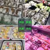 Bandejas Desechables para Alimentos Frescos Cajas de Embalaje para Frutas de Supermercado Bandejas Rectangulares de Plástico para Embalaje de Alimentos y Verduras Al Por Mayor