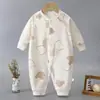 Macacão do bebê primavera e outono meninos e meninas bebê Outono romper recém-nascido roupas infantis de algodão puro desossado Four Seasons romper