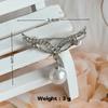 Broche Antiluz Pin Sencillo de Perla Atmosférico Elegante Moda Abrigo Cárdigan Cárdigan Cárdigan Hebilla Accesorios para Abrigo