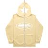 Venda quente transfronteiriça AliExpress Amazon marca de moda High Street estampa moletom com capuz y2g casal folgado top