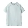 Camiseta de Hielo de Seda Transpirable de Secado Rápido con Bloques de Color para Hombres y Mujeres, Top Funcional de Manga Corta Transpirable y Fresco para Deportes al Aire Libre en Verano