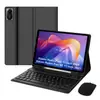 Funda Protectora para Tableta Xiaomi Redmi Pad 2 SE11 Teclado Bluetooth Retroiluminado Táctil Funda de Cuero de 9.7 Pulgadas