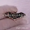 Insignia de Metal Gótico Europeo y Americano Broche Personalizado de Murciélago Vampiro Raro Accesorios de Pines de Animales Divertidos