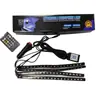 Caixa Lacrada Em Estoque Luz Ambiente LED para Interior de Carro USB RGB Respiração Iluminação de Pés Controlada por Som Decorativa Luz de Ritmo Musical