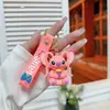 Nuevo Llavero de Dibujos Animados Stitch Lindo Colgante para Mochila Escolar de Estudiante Muñeco Llavero Joyería Pequeña Venta al por Mayor