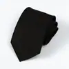 Gravata Formal Masculina para Negócios Preto Profissional Casamento Vermelho Noivo e Padrinho Estilo Coreano Gravata Amarrada à Mão Feminina 8cm de Largura