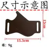 Kit de Herramientas de Supervivencia para Exteriores, Funda para Navaja Plegable, Set de Herramientas Tácticas Montado en la Cintura, Bolsa de Cintura para Deportes al Aire Libre