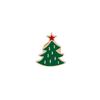 Europa e Estados Unidos novo interessante corsage de roupa Árvore de Natal Papai Noel broche de esmalte Presente de Natal atacado