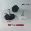 Xinhuayang Diámetro 40mm Niveladores de Plástico Ajustables para Muebles Pernos de Nivelación M8