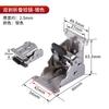 Bisagra Plegable Autoblocante de 90 Grados Muebles Plegables Mesa de Comedor Engrosada Silla Pata de Cama Mesa de Centro Soporte Herrajes Conector Bisagra