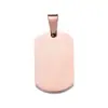 Colar de Aço Titânio Personalizado Mais Vendido Aço Inoxidável Espelhado Coração de Pêssego Marca Militar Escolha Nicho Exquisito Joia Pingente Feminino