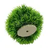 Grama Artificial Falsa Decorações de Aquário Paisagem Grama Aquática Tanque de Peixes Tanque de Tartaruga Ornamentos Grama Plástica Bola de Grama Vermelho Verde