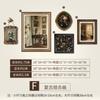 Pintura Decorativa de Combinação para Sala de Estar Americana, Pintura de Parede Suspensa Retro Francesa, Pintura a Óleo de Alto Padrão, Parede de Fundo de Sofá, Mural Atmosférico
