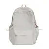 Mochila escolar para mujer, de secundaria, para niñas, de tamaño grande, sencilla, combinable, de estilo japonés, ideal para viajes, de montañismo.